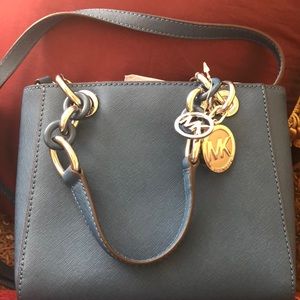 Michael Kors Blue Silver Cynthia Extra Small